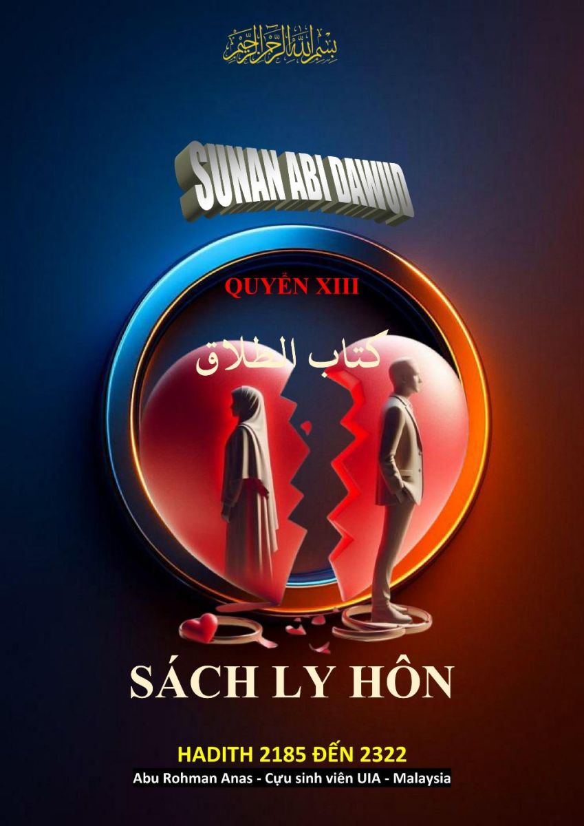 SUNAN ABI DAWUD - QUYỂN 13 - SÁCH LY HÔN - HADITH 2185 ĐẾN 2322184